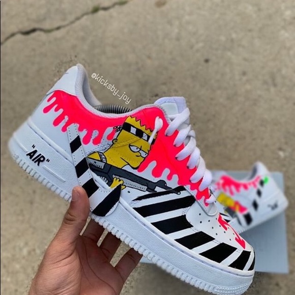 the simpsons nike shoes